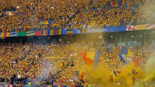 Incredible Romanian Fans Push Their Team to Glory in Frankfurt Eintracht Fans Would Approve [upl. by Nan]