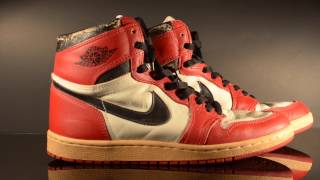 1985 Air Jordan 1 quotChicagoquot [upl. by Safko]