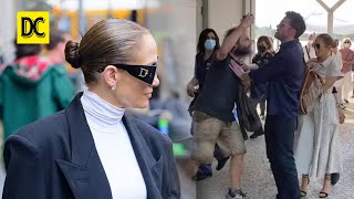 Jennifer Lopez dons 315 sunglasses as she totes out of NYC hotel amid fans anger [upl. by Schaefer]