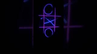 Let’s Play a Game game tictactoe science glowsticks shortsfeed shortsvideo shortsviral short [upl. by Neelahtak354]