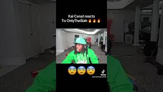 Kai Cenat Reacts to OnlyTheSiah 🔥 fyp kaicenat onlythesiah musicartist c [upl. by Anairdna855]