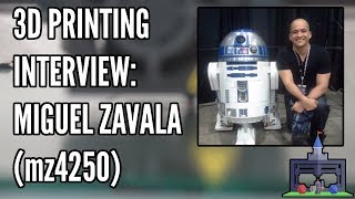 3D Printing Miniatures Interview Miguel Zavala Meet the Modelers 2 [upl. by Dhaf]