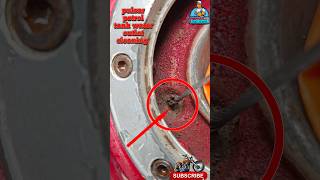 pulsar petrol tank water outlet cleaning shots tips tools youtubeshorts [upl. by Araed22]