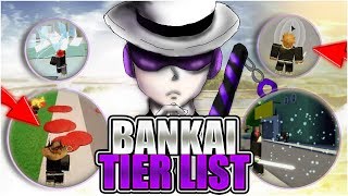 MY accurate BANKAI Tier List in Blotch plus information  Roblox [upl. by Aikaj447]