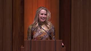 Laurene Powell Jobs MBA 91 Accepts the 2019 Ernest C Arbuckle Award [upl. by Sibella]