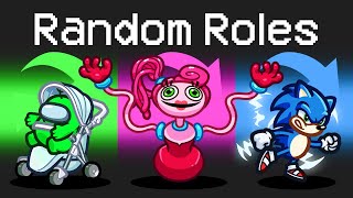 NEW RANDOM ROLE EACH ROUND in AMONG US [upl. by Stelle716]