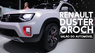 Renault Duster Oroch picape no Salão do Automóvel  Webmotors [upl. by Alicea646]