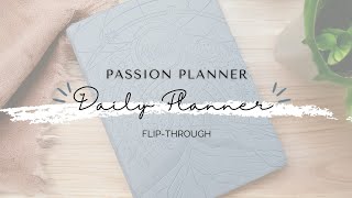 Plan With Me  Passion Planner  Planner FlipThrough  Daily Planner [upl. by Hoem689]