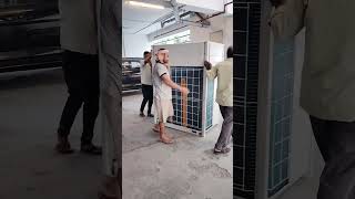 0UT DOOR 😎 vrvhvac engineering installation shorts viralvideo [upl. by Esiuole]