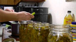 Canning Squash Relish Start to Finish [upl. by Nancey]