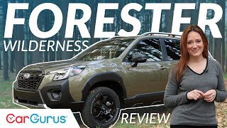 2022 Subaru Forester Wilderness Review  The Forester gets WILD [upl. by Noside]