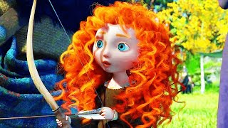 Baby Merida Learns Archery Scene  BRAVE 2012 Movie CLIP HD [upl. by Adnilrem379]