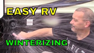 Winterize your RV without a compressor  camper and travel trailer too [upl. by Manuela]