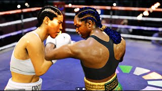 Claressa Shields vs Cecilia Braekhus  Undisputed [upl. by Gnahk]