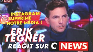 Instagram supprime notre média  notre réaction sur Cnews [upl. by Leitao129]