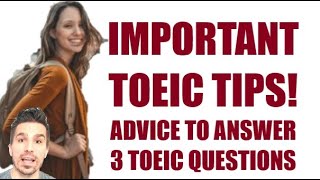 TOEIC TIPS YOU NEED Get 100 on TOEIC reading How to answer 3 questions correctly amp quickly [upl. by Atiek652]