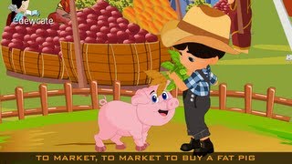 Edewcate english rhymes  To market to market [upl. by Tarra]