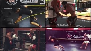 Zubaira Tukhugov training highlights UFC FIGHT NIGHT 80 [upl. by Gautious638]