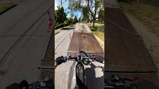 Hitting a real life GTA5 jump surron jump [upl. by Granville]