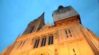 Zagreb  Cathedral bells [upl. by Nnairret]