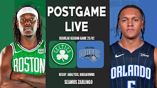 LIVE  Celtics vs Magic  Post Game Show  Game 25 [upl. by Nylasej]