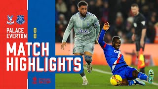 FA Cup Highlights Crystal Palace 00 Everton [upl. by Oinigih]