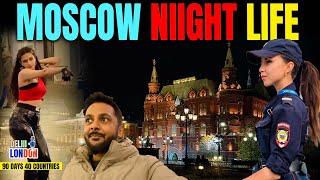 SURPRISED 😳 Exploring Moscow City In Night Ep  54 India To London Road Trip [upl. by Carmelia]