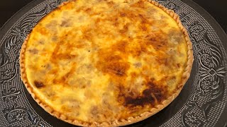 QUICHE AU THON  facile et rapide  sans crème [upl. by Nrev]