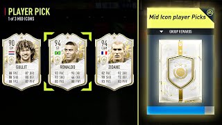 FIFA 22 10 x Guaranteed Mid Icon Player Pick Packs [upl. by Yrral]