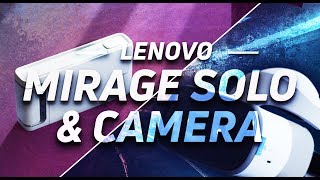 Lenovo Mirage Solo and Camera with Daydream handson [upl. by Okomom]