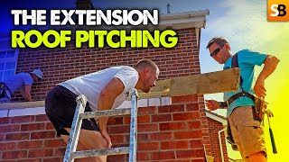 Pitching The Roof 2023 Extension Build Ep3 [upl. by Siri]