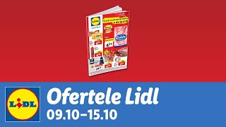 Ofertele saptamanii la Lidl • 9  15 Octombrie 2023 [upl. by Anilesor]