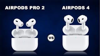 NEW AirPods Pro 2 VS AirPods 4 with ANC Review  Which earbuds should you buy [upl. by Noirod438]