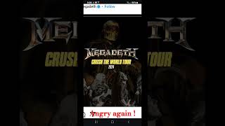 Megadeth Angry again [upl. by Gerald148]