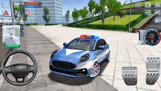 Police Simulator 2024  Police Car City Patrolling Gameplay 3D  Police Game Android Gameplay [upl. by Aneeuqahs]