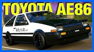 Forza Horizon 4  The Toyota AE86 FH4 Toyota AE86 Customization [upl. by Frederique]