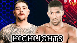 Anthony Joshua England vs Andy Ruiz Jr USA Tko  Full Fight Highlights HD 60fps [upl. by Jemmy]