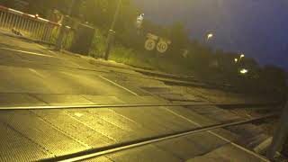 Knottingley England Lane Level Crossing WYorks Friday 25082017 [upl. by Cordey722]