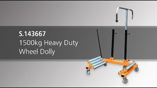 Heavy Duty Wheel Dolly from Sparex [upl. by Madian551]