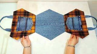 Only Few People Know This Unbelievably Newest Sewing Trick to Make Bag 💜Great Sewing Tutorialdiybag [upl. by King]