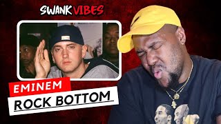 100 RELATABLE😮‍💨  EMINEM  ROCK BOTTOM Reaction [upl. by Ahsenek602]