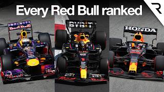 Ranking every Red Bull F1 car [upl. by Rattray]