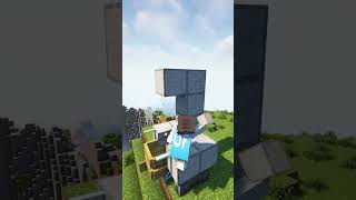 Minecraft Easy Elytra Launcher🪽 shorts [upl. by Silvers560]