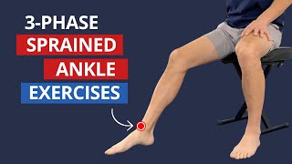 5 ScienceBased Exercises for SPRAINED ANKLE Rehab [upl. by Ecela]