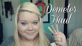 Demeter Fragrance Haul  Funeral Home Perfume [upl. by Sinclare]