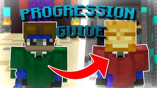 The Complete Dungeon Progression Guide EF7 Hypixel Skyblock Ironman [upl. by Shadow425]