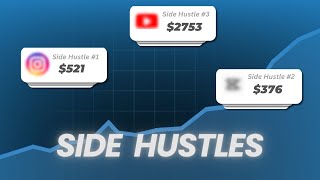 Start Earning Today 🤑 The Top 3 Side Hustles for Beginners [upl. by Maddeu628]