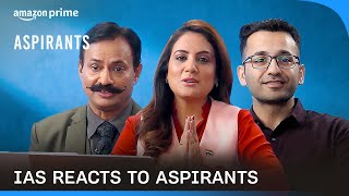 IAS Officers React To Aspirants Season 2  Prime Video India [upl. by Eiralav]