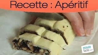 Recette facile Des mini palmiers à la tapenade [upl. by Breed274]