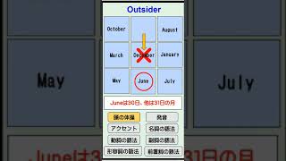 英単語ゲーム Outsider001 英語学習ゲーム [upl. by Widera]